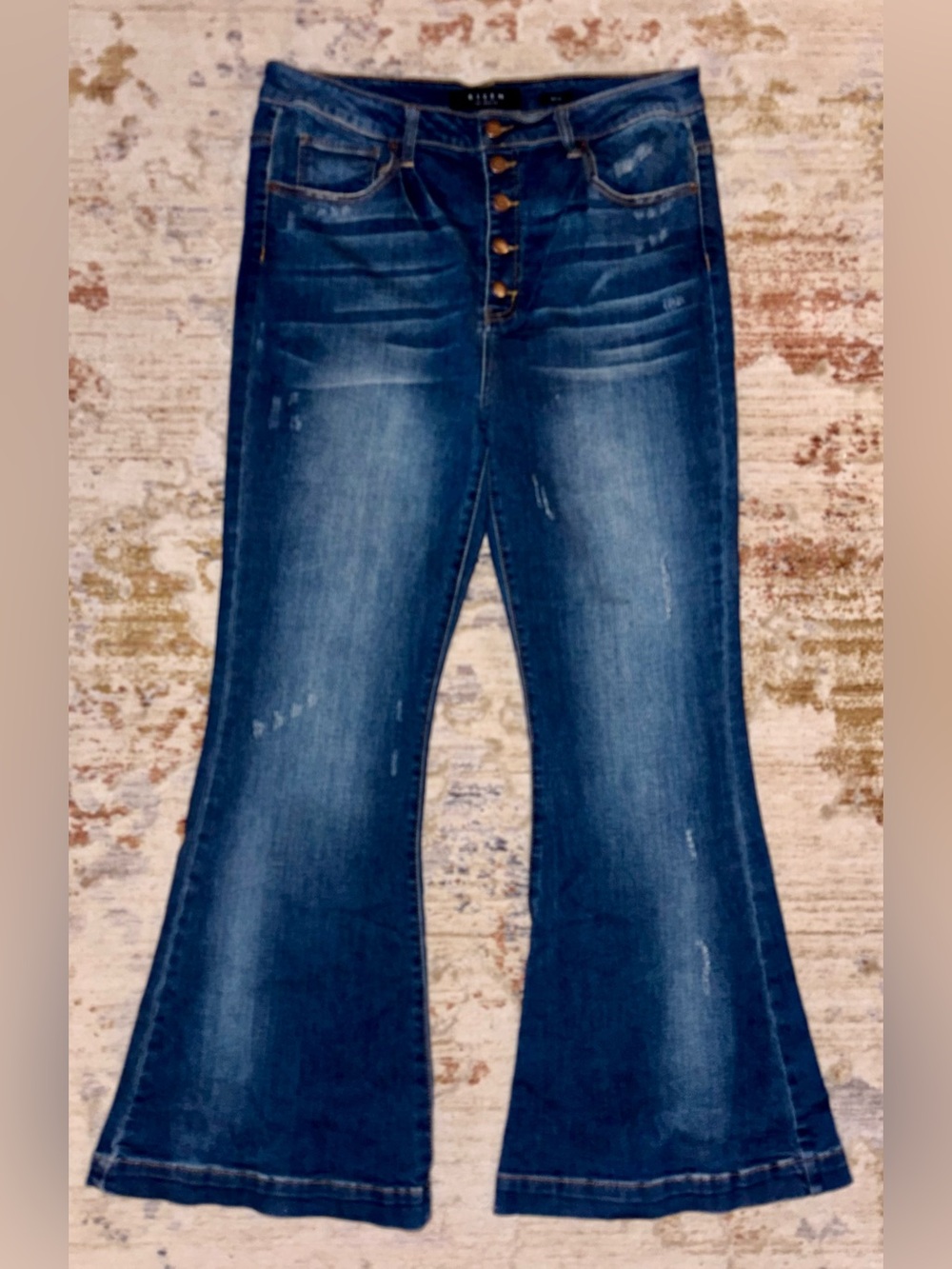 New! Plus Size Risen Los Angeles Flare Jeans